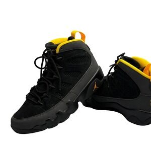 Air‎ Jordan 9 IX Retro Baseball Glove Black Yellow Men's Sz 8 CT8019 070